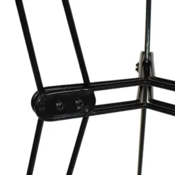 Sunnydaze Decor Sunnydaze Indoor Modern Furniture Steel Wire Bar Table With Faux Woodgrain Tabletop - Brown -Sunnydaze Decor GUEST 0dbb203f 5ebc 4f5c a74b 40d73bd4f1cb