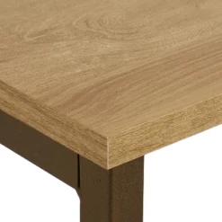 Sunnydaze Decor Sunnydaze Industrial-Style, 3-Shelf Sofa Table With Removable Serving Tray - Brown - 28.25 In -Sunnydaze Decor GUEST 0dde03db 65c4 4f66 9470 aadf7a770a59