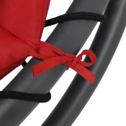 Sunnydaze Decor Sunnydaze Outdoor Hanging Chaise Floating Lounge Chair With Canopy Umbrella And Stand -Sunnydaze Decor GUEST 27cee597 c782 45bb aee6 7e8e7209a38e