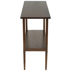 Sunnydaze Decor Sunnydaze Indoor Sofa Console Table For Dining Room Or Living Room - Dark Walnut -Sunnydaze Decor GUEST 293db02a 491f 4085 ab41 7f92587e4bfd