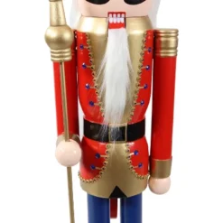 Sunnydaze Decor Sunnydaze Arnold The Strong Indoor Decorative Traditional Christmas Wooden Nutcracker Statue, 48-Inch 9 Sunnydaze Decor Sunnydaze Arnold The Strong Indoor Decorative Traditional Christmas Wooden Nutcracker Statue, 48-Inch -Sunnydaze Decor GUEST 5e9d299d 5c2c 47f3 a5e9 9682d34615b8