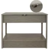 Sunnydaze Decor Sunnydaze MDF Indoor Entryway Console Table With 3 Drawers - 30" H - Thunder Gray