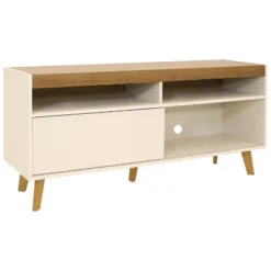 Sunnydaze Decor Sunnydaze Indoor Mid-Century Modern TV Stand Console With Storage Cabinet And Shelves For 58" TV -Sunnydaze Decor GUEST 78aaeb3b 918b 4146 b132 b50bab20d331