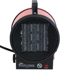 Sunnydaze Decor Sunnydaze Indoor Home Personal Portable Ceramic Electric Space Heater With Auto-Shutoff - 750-1500 Watt - Red And Black -Sunnydaze Decor GUEST 7fa4a19d f568 4d2a ac46 e1c4a0c6e1f7