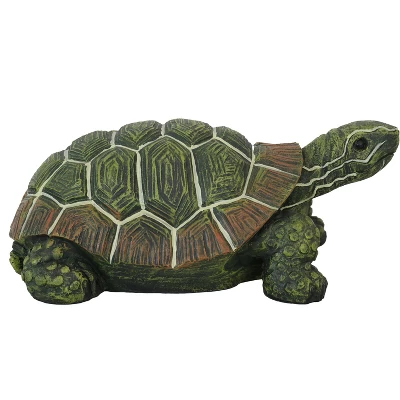 Sunnydaze Decor Sunnydaze Indoor/Outdoor Lifelike Terrance The Tortoise Patio Garden Yard Entryway Decorative Statue - 9" 6 Sunnydaze Decor Sunnydaze Indoor/Outdoor Lifelike Terrance The Tortoise Patio Garden Yard Entryway Decorative Statue - 9" - Image 6