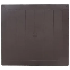 Sunnydaze Decor Sunnydaze Indoor/Outdoor Square Rattan Style Plastic Patio Dining Table - 31.5" - Brown -Sunnydaze Decor GUEST 92e7f35d 1887 4559 97f7 c2cba6fd953c