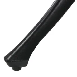 Sunnydaze Decor Sunnydaze Square Cast Aluminum Outdoor Patio Dining Table With Umbrella Hole, Black -Sunnydaze Decor GUEST 9305fc66 5b7c 44f0 893a d2b3ef10b0ba