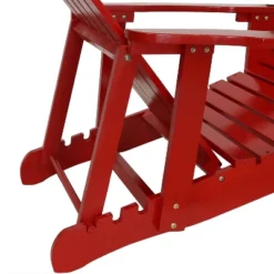 Sunnydaze Decor Sunnydaze Outdoor Painted Fir Wood Lounge Backyard Patio Adirondack Chair With Adjustable Backrest -Sunnydaze Decor GUEST b545f094 924b 4afc 8a02 ffded35ddb6a