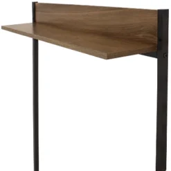 Sunnydaze Decor Sunnydaze Indoor Industrial-Style Hall Tree Bench With Coat/Shoe Rack - MDP Shelves With Powder-Coated Steel Frame - Brown - 67 In -Sunnydaze Decor GUEST b70a5733 7279 48e4 9672 dd0be7cc6a57