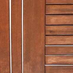 Sunnydaze Decor Sunnydaze Outdoor Meranti Wood Folding Octagon Patio Dining Table - 35" - Brown -Sunnydaze Decor GUEST bc27e0fd 405d 497e a8e1 89aa2b48ef18