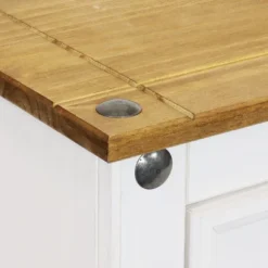 Sunnydaze Decor Sunnydaze Kitchen Sideboard Cabinet With 2 Drawers And 2 Doors - Solid Pine Construction -Sunnydaze Decor GUEST c042a93f 704e 4588 a23e d978990659d7