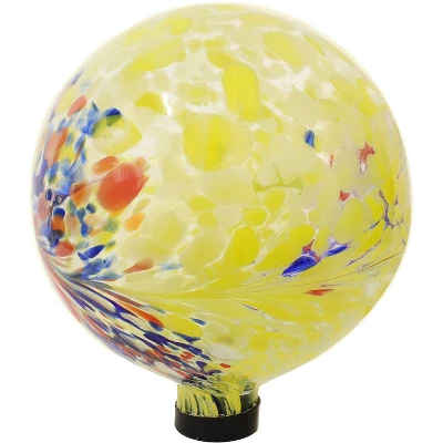 Sunnydaze Decor Sunnydaze Indoor/Outdoor Artistic Gazing Globe Glass Garden Ball For Lawn, Patio Or Indoors - 10" Diameter 5 Sunnydaze Decor Sunnydaze Indoor/Outdoor Artistic Gazing Globe Glass Garden Ball For Lawn, Patio Or Indoors - 10" Diameter - Image 5