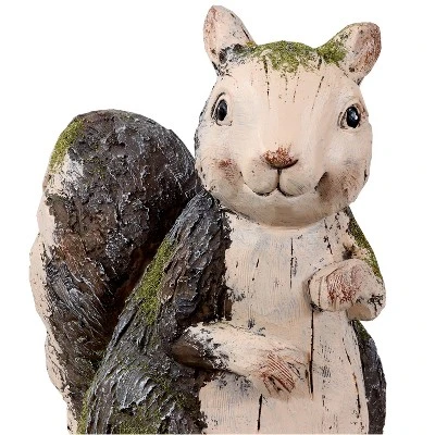 Sunnydaze Decor Sunnydaze Silas The Woodland Squirrel Statue - Indoor/Outdoor Decorative Figurine - 13.5" 2 Sunnydaze Decor Sunnydaze Silas The Woodland Squirrel Statue - Indoor/Outdoor Decorative Figurine - 13.5" - Image 2