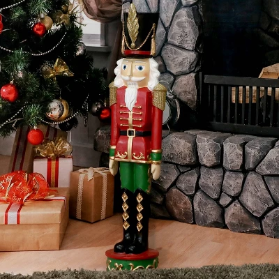 Sunnydaze Decor Sunnydaze Indoor/Outdoor Porch Or Living Room Polyresin Kristoff The Nutcracker Solider Christmas Holiday Decoration - 37" 1 Sunnydaze Decor Sunnydaze Indoor/Outdoor Porch Or Living Room Polyresin Kristoff The Nutcracker Solider Christmas Holiday Decoration - 37"