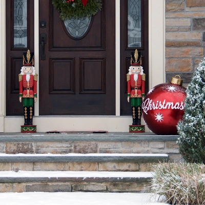 Sunnydaze Decor Sunnydaze Indoor/Outdoor Porch Or Living Room Polyresin Kristoff The Nutcracker Solider Christmas Holiday Decoration - 37" 5 Sunnydaze Decor Sunnydaze Indoor/Outdoor Porch Or Living Room Polyresin Kristoff The Nutcracker Solider Christmas Holiday Decoration - 37" - Image 5